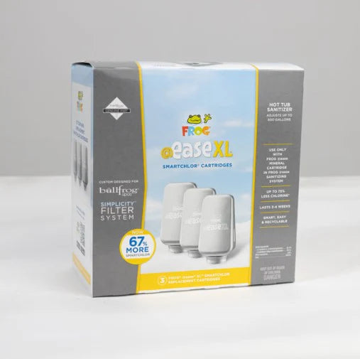 FROG @ease XL for Bullfrog Spas, Simplicity SmartChlor Cartridge 3-pack