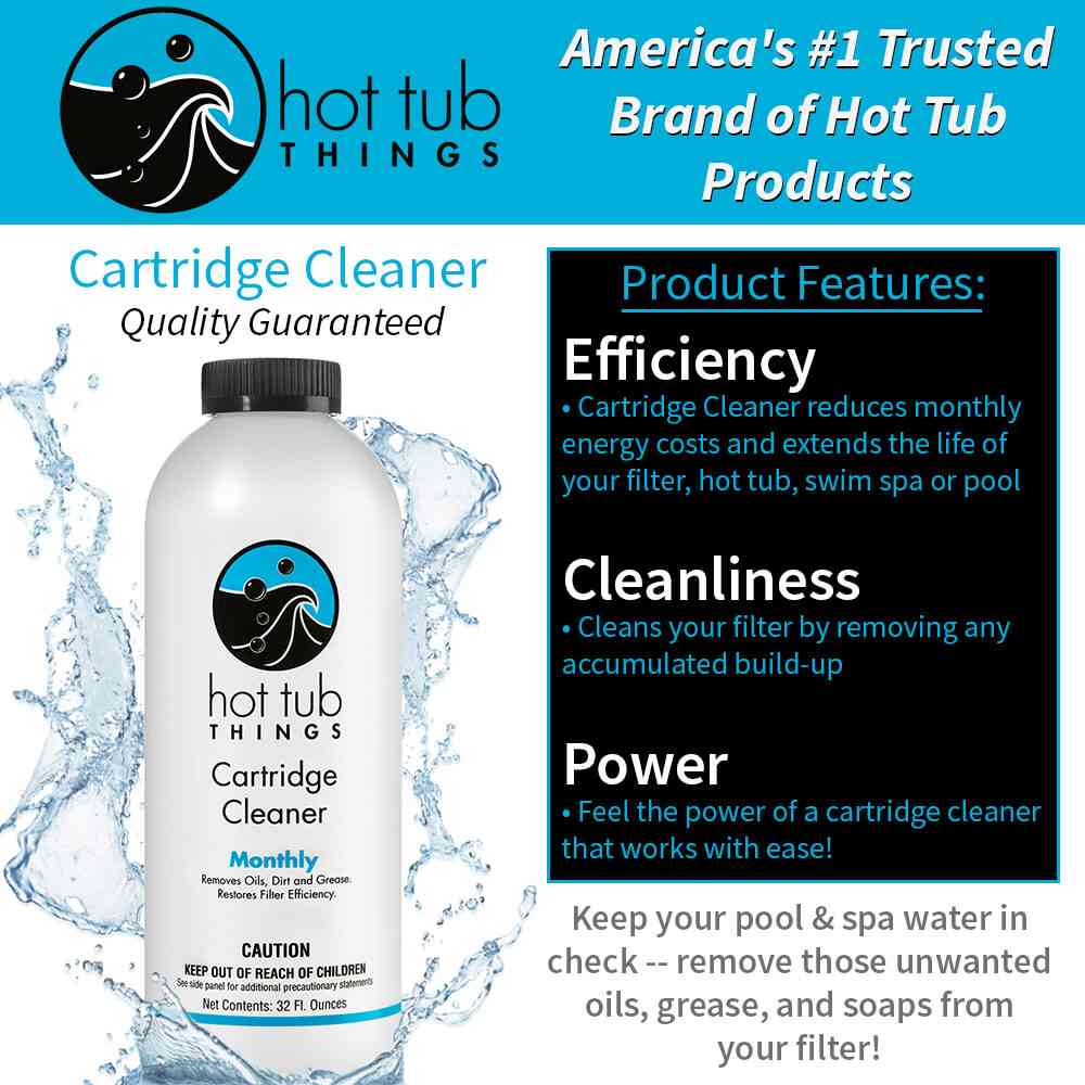 Hot Tub Things Cartridge Cleaner (32 oz)