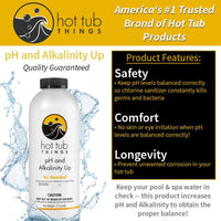 Thumbnail for Hot Tub Things pH and Alkalinity Up (2 lb)