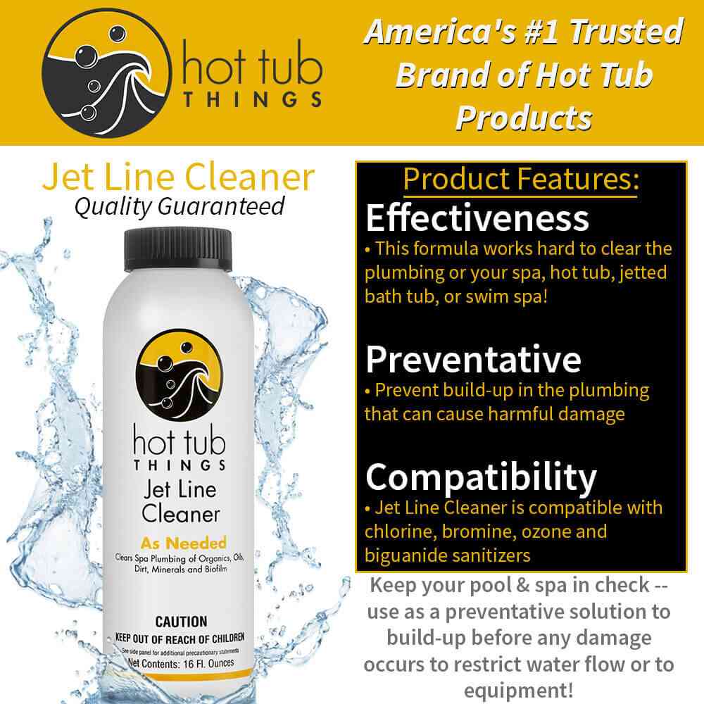 Hot Tub Things Jet Line Cleaner 16 oz