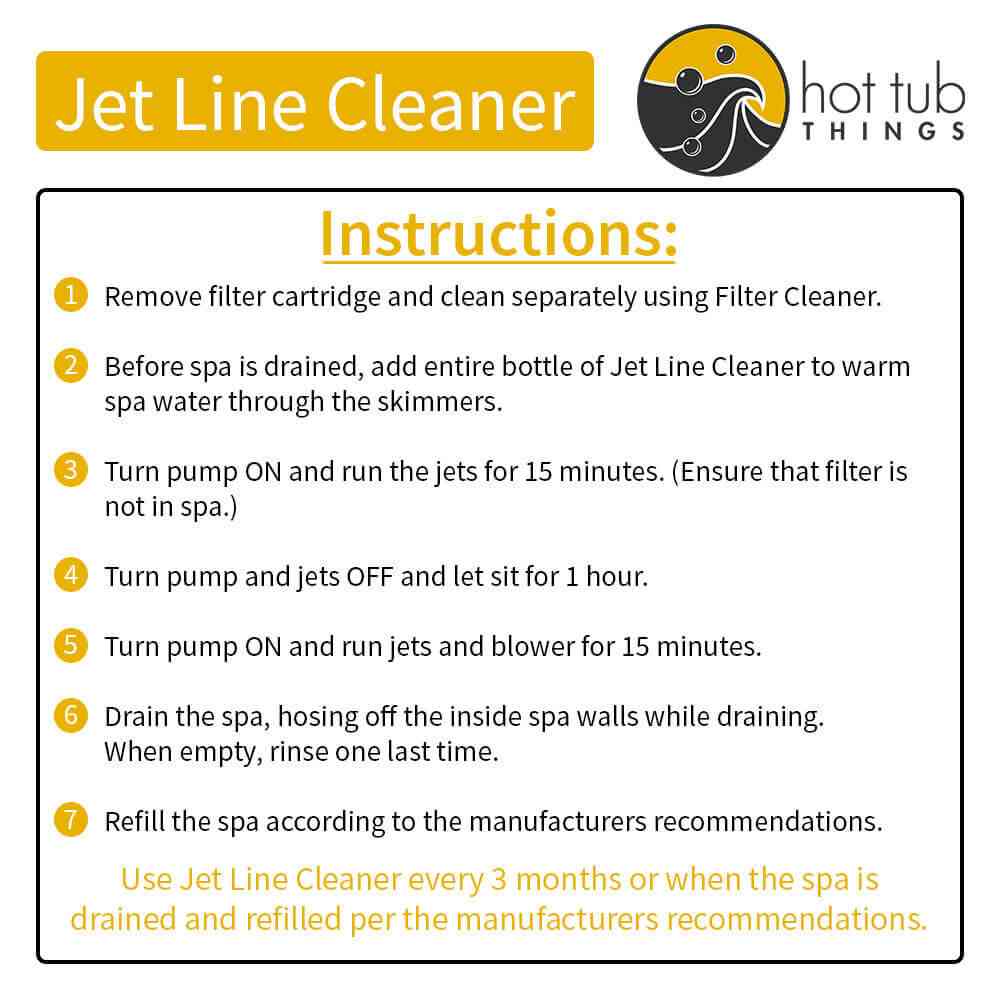 Hot Tub Things Jet Line Cleaner 16 oz