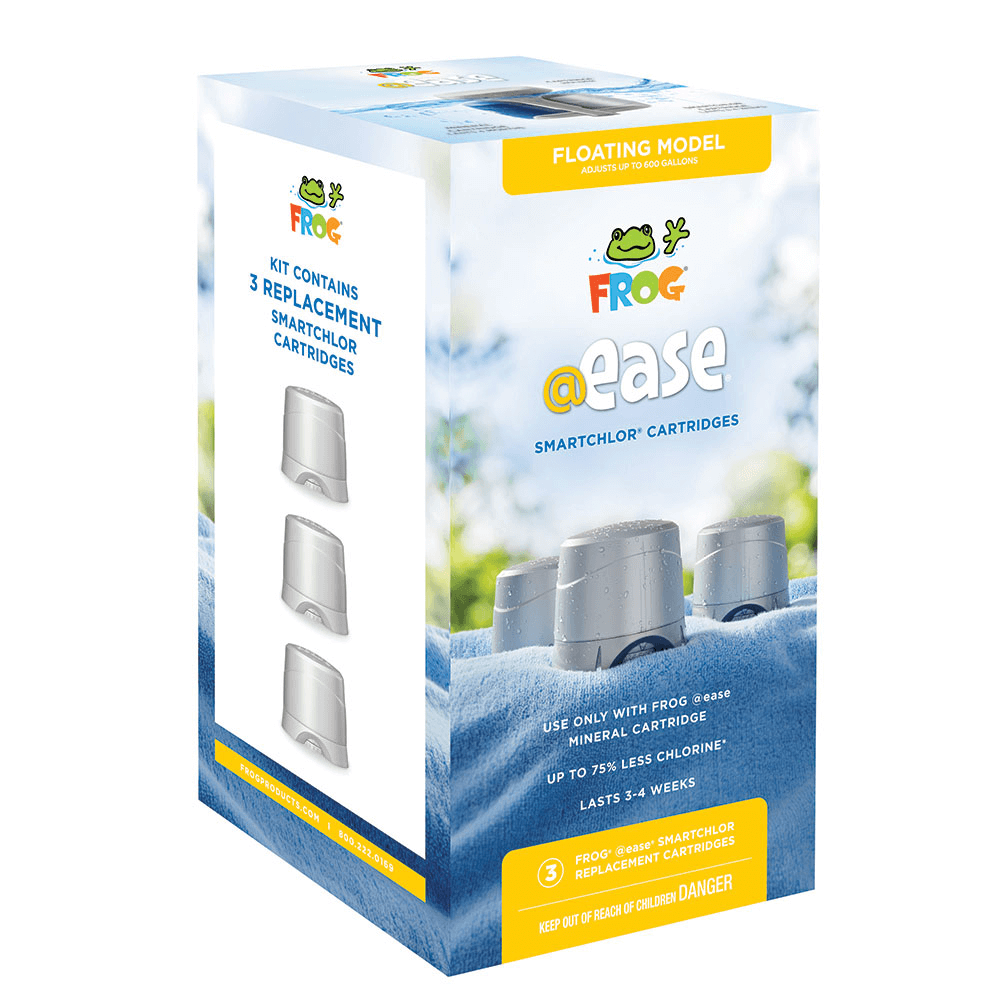 FROG @ease 2-in-1 Water Care Floating SmartChlor Cartridge (3-Pack)