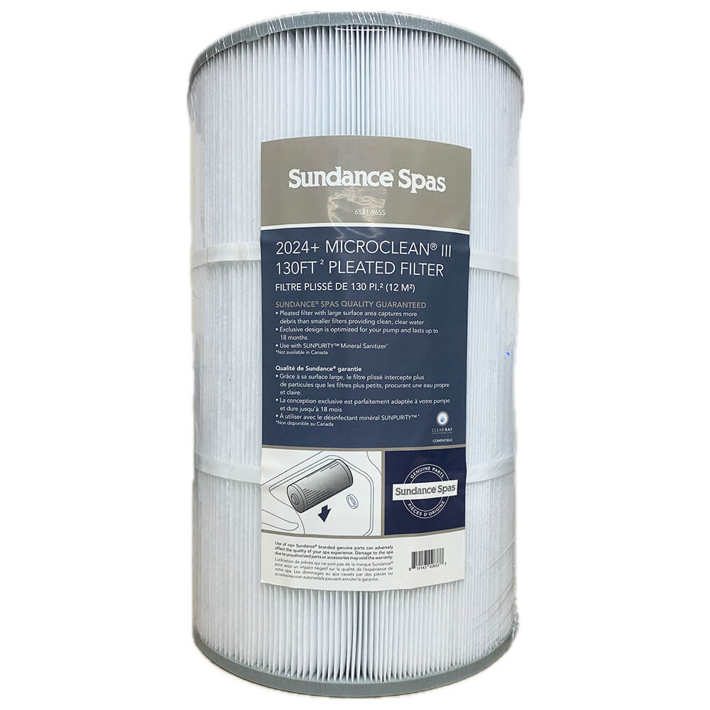 6541-965S | Sundance Spas MicroClean III 130FT² Pleated Filter (2024+)