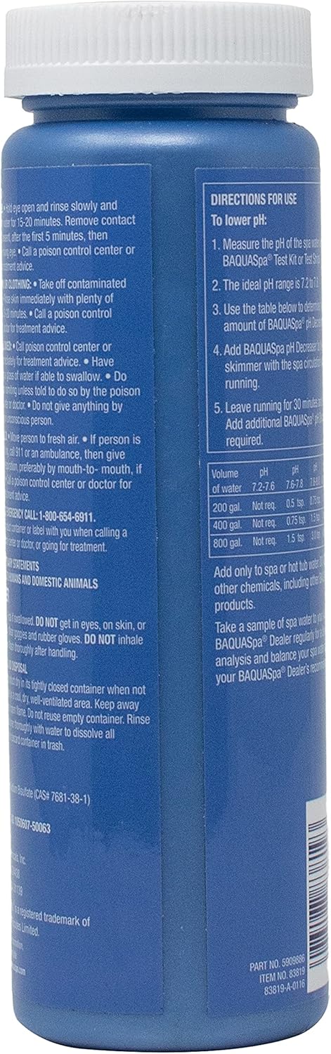 Baqua Spa pH Decreaser (16 fl oz)