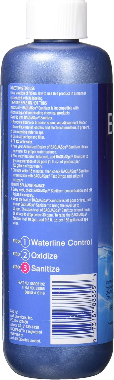 Baqua Spa Sanitizer - Step 3 (16 fl oz)