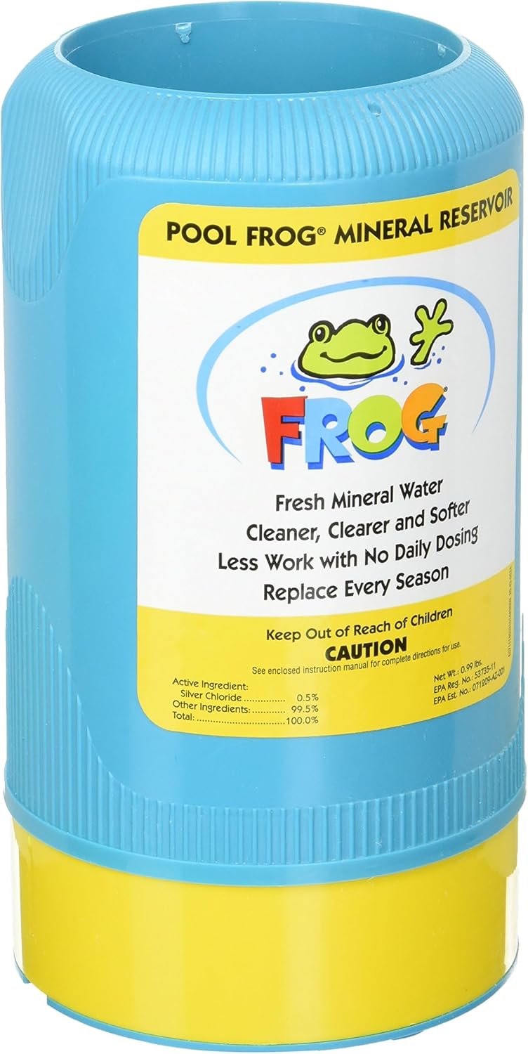 Pool FROG Model 6100 Replacement Mineral Reservoir for use in The Pool FROG Model 6100 System, Mineral Sanitizer for Pools up to 25,000 gallons