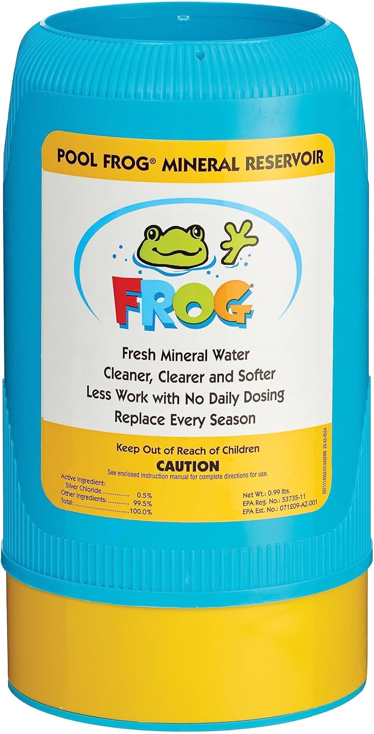 Pool FROG Model 6100 Replacement Mineral Reservoir for use in The Pool FROG Model 6100 System, Mineral Sanitizer for Pools up to 25,000 gallons