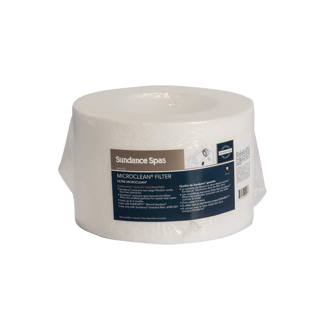 6540-502S | Sundance Spas Microclean Throwaway Absorbtion Filter (single)