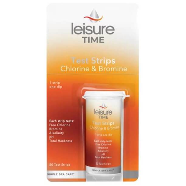 Leisure Time Chlorine & Bromine Test Strips (50 strips)