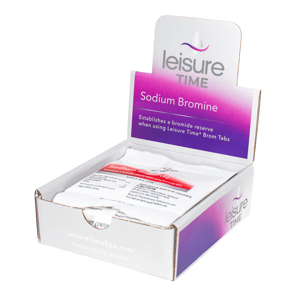 Leisure Time Sodium Bromide packets (6-pack)