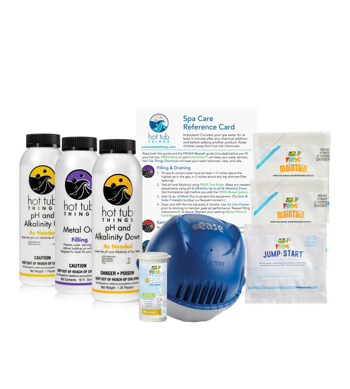 Hot Tub Things FROG @ease Floating SmartChlor Starter Kit